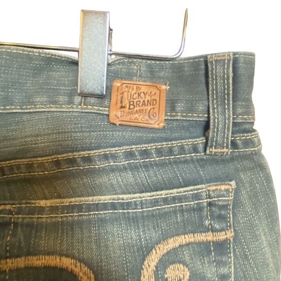 Lucky Brand Lil Melissa By Gene Montesano Blue‎ Jeans Size 10/30 NWT - Picture 2 of 16